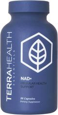 Terra Health Essentials NAD+ - Cellular Energy, Metabolic Repair, Healthy Aging of Heart, Brain & Muscle - All Natural, 30 Day Supply