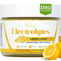 Zero Sugar - Lemon Candy Electrolytes Powder - Refreshing Hydration - Caffeine Free Energy with All Natural Ingredients - Vegan, Keto & Paleo - Sugar Free Electrolytes Powder Drink Mix - 37 Servings