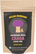 Malama Organic Mushroom Hot Cacao Mix, Chaga Mushroom Powder with Fair Trade Cacao for Immune & Antioxidant Support – Vegan Supplement & Superfood, Non GMO, 3.5 oz (50 Servings)