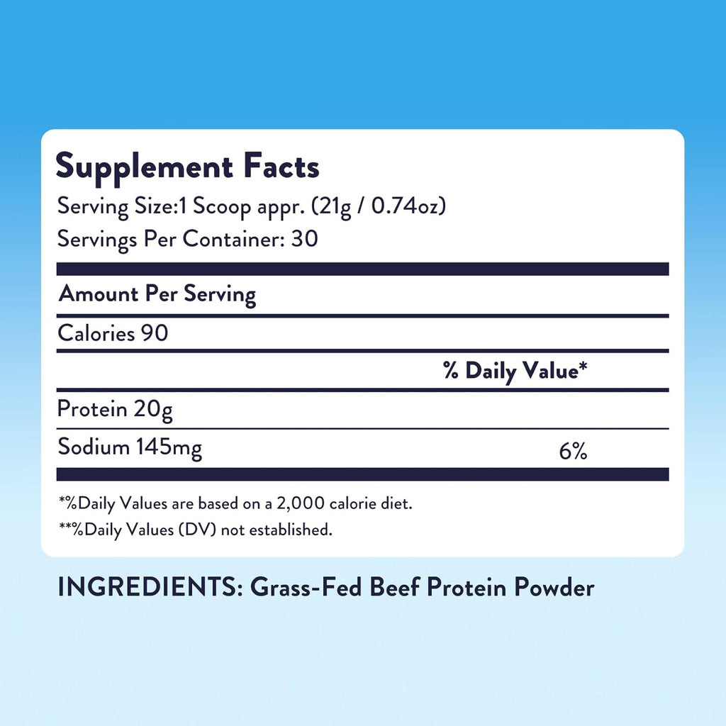 Equip Foods Prime Protein Powder | Clean, Grass Fed Beef Protein Isolate | Carnivore Protein Powder | Paleo, Keto Friendly | Gluten, Dairy Free | Helps Build & Repair Tissue | 30 Servings, Unflavored