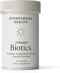 Stonehenge Health Probiotics 55 Billion CFU - 16 Strains, Prebiotic, Synbiotics Dynamic Biotics - Lactobacillus Acidophilus, Delayed Release, Shelf Stable, Non-GMO Gluten Free Veggie Capsule