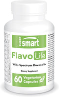 Supersmart FlavoLife (Flavonoid Complex Supplement) - with Luteolin, Myricetin, Fisetin, Rutin, Quercetin, EGCG, Apigenin, Hesperidin | Non-GMO & Gluten Free - 60 Vegetarian Capsules