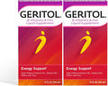 Geritol B-vitamins and Iron Liquid Supplement, 12-ounce, 2 Count