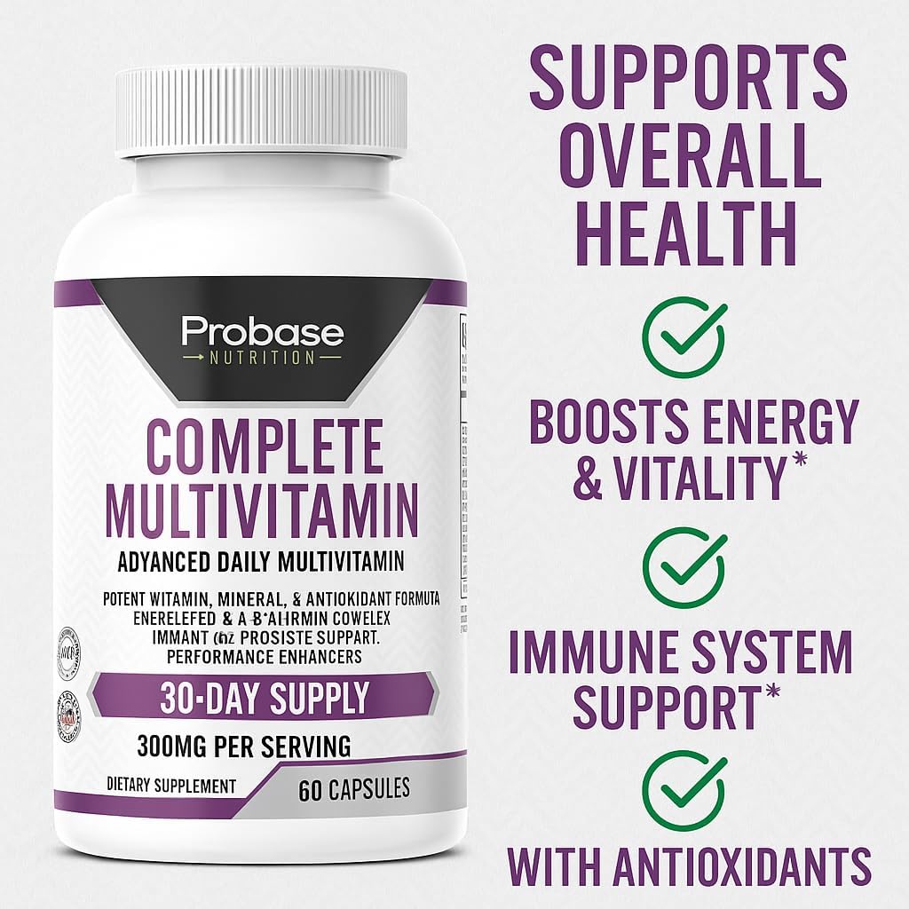 Complete Multivitamin 60 Capsules 30-Day Supply