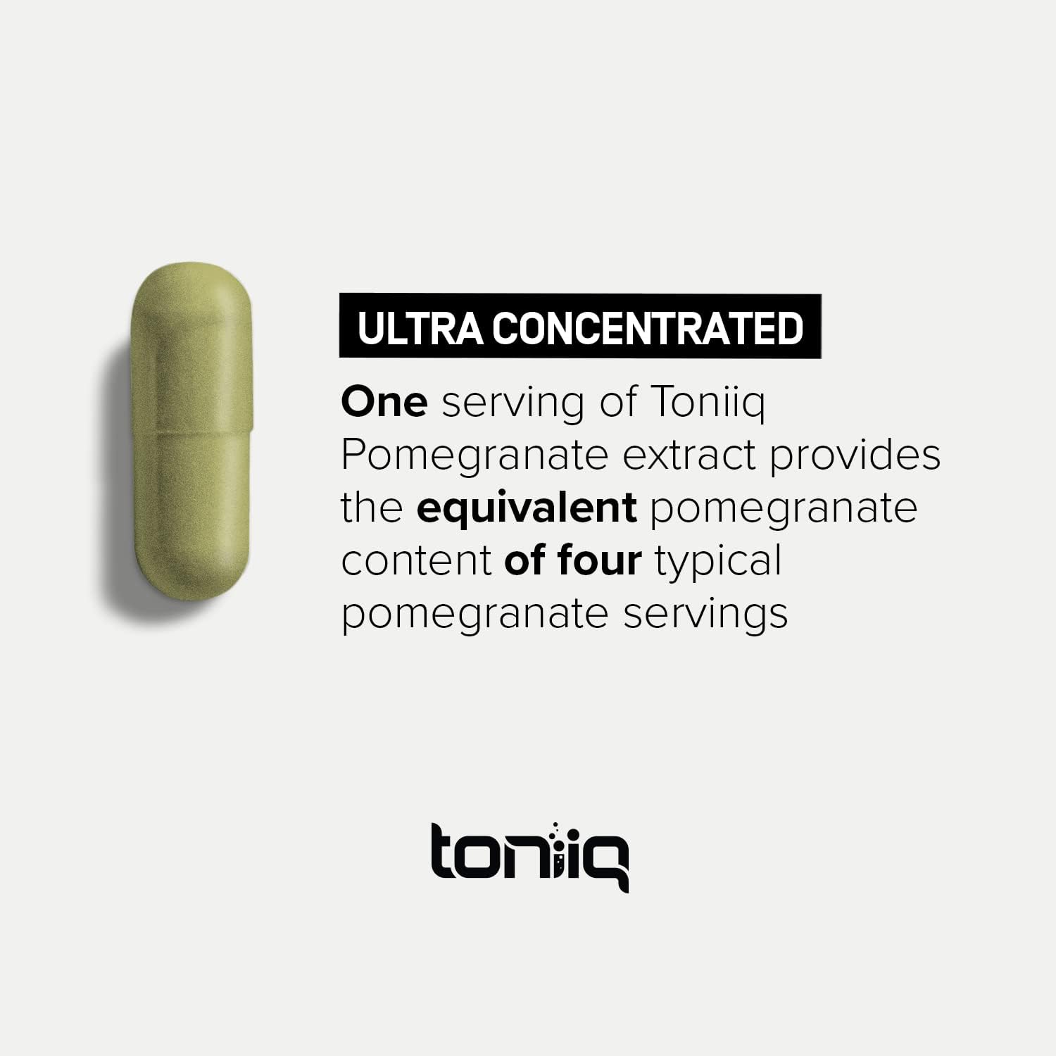 Pomegranate Extract - Ultra High Potency 35:1 Extract with 90% Ellagic Acid - Highly Concentrated - Third-Party Lab Tested - 120 Capsules