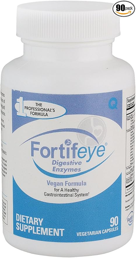 Digestive Enzymes with Probiotics for Digestive Health 90 Capsules 30 Day Supply - Full Spectrum Plant-Based Vegan Supplements, Supports Healthy Digestion Immune System and Nutrient Absorption