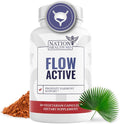 Flow Active - Prostate Health Supplements for Men - Bladder & Prostate Support Vitamins - with Saw Palmetto, Selenium, Stinging Nettle, Pygeum & Pine Bark Extract - 30 Capsules