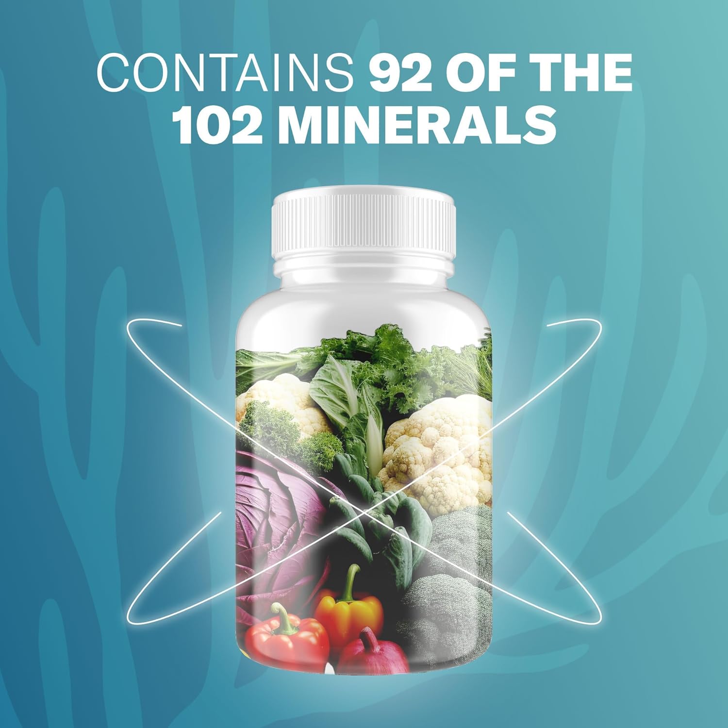Irish Sea Moss Capsules - 120 Original Capsules (1600mg) - Prebiotic Superfood - Boosts The Immune & Digestive System - Healthy Skin, Keto Detox, Gut, Joint Support