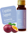 Calm Shot | Liposomal Stress & Cognitive Support | Passion Fruit Flavor - Adaptogens + Magnesium + Ashwagandha | Vegan, Non-GMO, No Sugar (1)