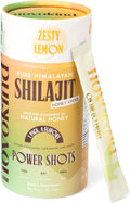 Pure Himalayan Shilajit Sticks with Honey | Discovery Set - Cardamom, Cinnamon, Ginger, Lemon | On-The-Go Natural Energy | 75%+ Fulvic Acid | 85+ Trace Minerals for Men & Women, Pack of 16