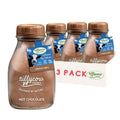 Sillycow Farms Maple Hot Chocolate Mix | Rich Chocolate Delight | Gluten-Free, Non-GMO| Dairy-Free Indulgence with Pure Cocoa Powder & Maple Flavor | Reusable 16.9 oz Glass Bottle (Pack of 3)