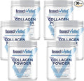 Research Verified® Collagen Powder - Hydrolyzed Marine Collagen Peptides - Unflavored - Skin Hydration and Elasticity, Muscle Recovery, Non GMO - 30 Scoops Per Container - 6 Month Supply