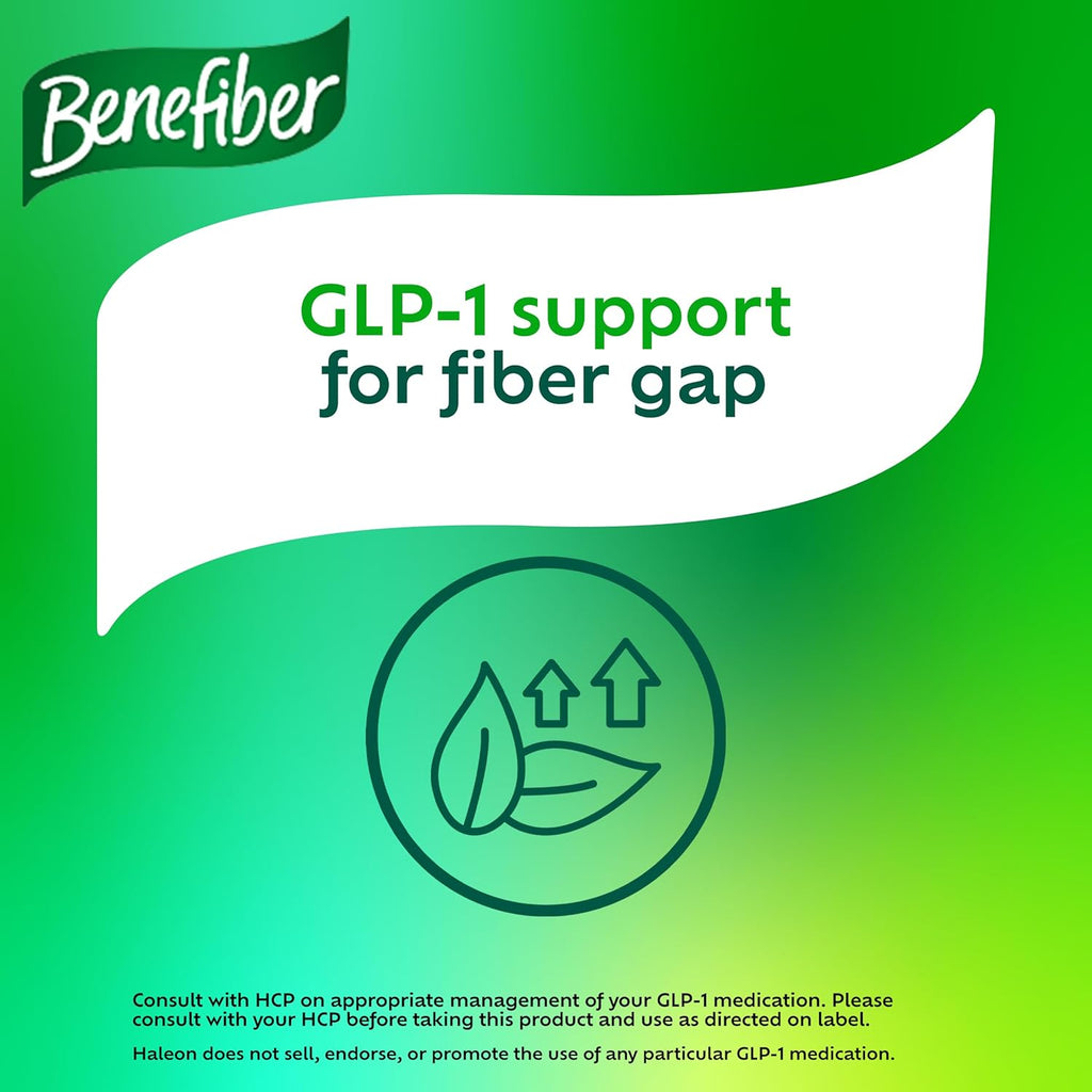 Benefiber On The Go Prebiotic Fiber Supplement Powder for Digestive Health, Daily Fiber, Unflavored - 28 Sticks (3.92 Ounces)