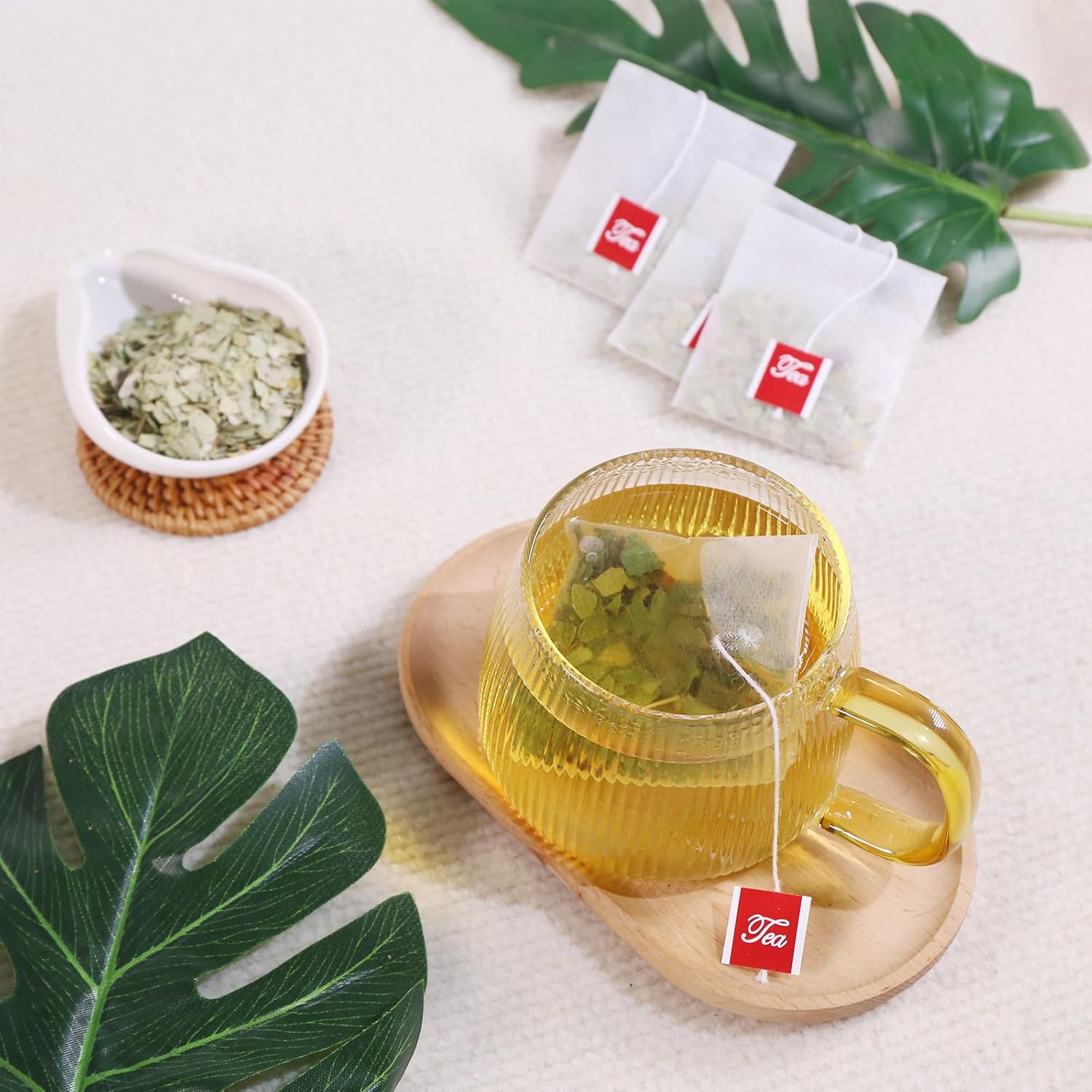 TEARELAE - Senna Tea - 1.5g x 64 Count Senna Leaves Tea Bags - Premium Indian Senna Leaves - Relieve Constipation, Aid in Digestion - Caffeine-Free, Non-GMO