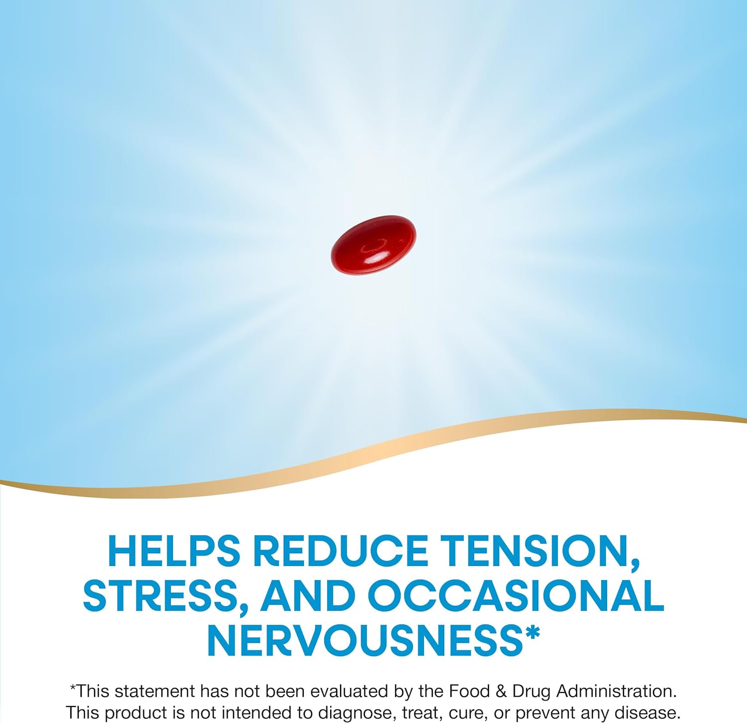 Nature's Way CalmAid, Helps Manage Stress and Tension*, Clinically Studied Lavender, Non-Drowsy, 90 Softgels