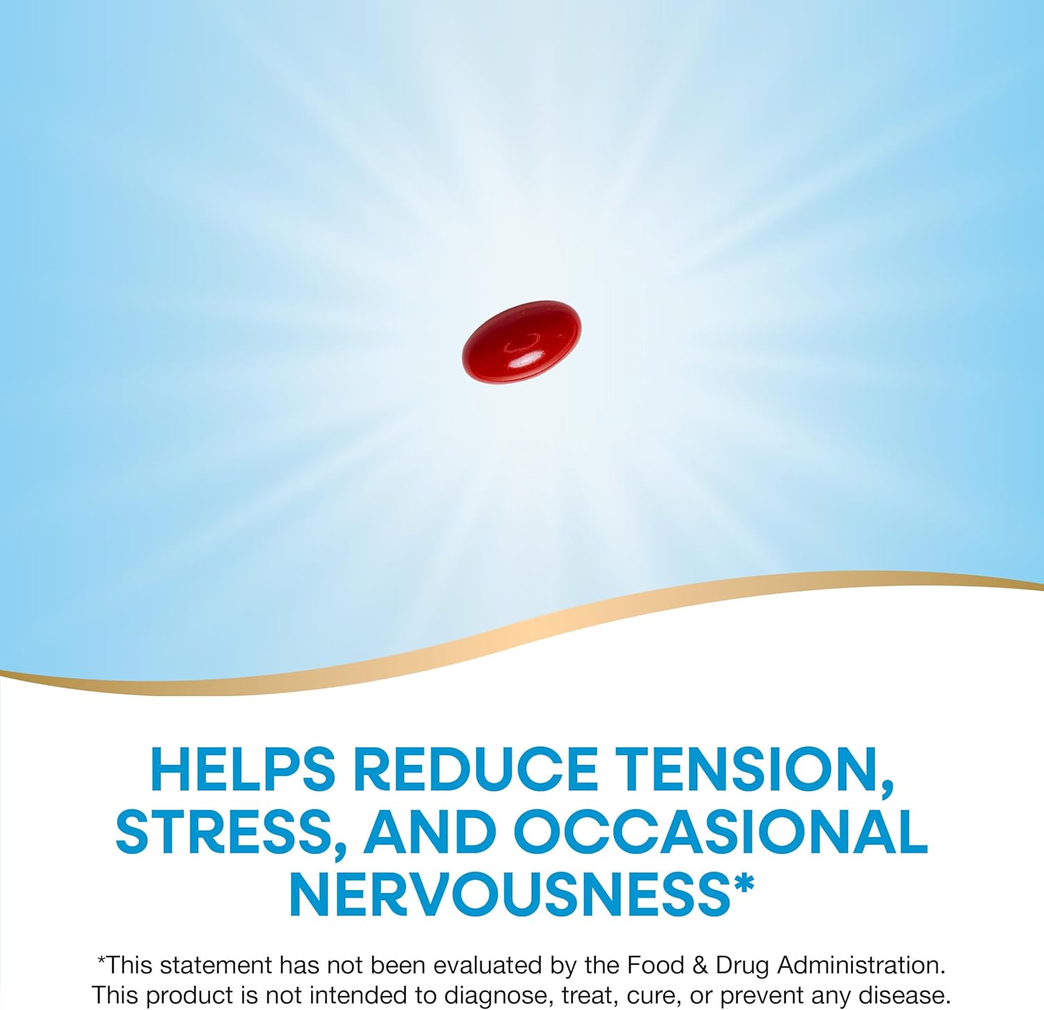 Nature's Way CalmAid, Helps Manage Stress and Tension*, Clinically Studied Lavender, Non-Drowsy, 30 Softgels