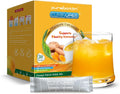 Turmeric Curcumin Drink Powder, Turmeric Immunity Shots with Vitamin C, Orange Flavor Instant Drink Mix Packets, High Absorption Curcumin Complex CuminUP60, Immune & Joint Support Supplement