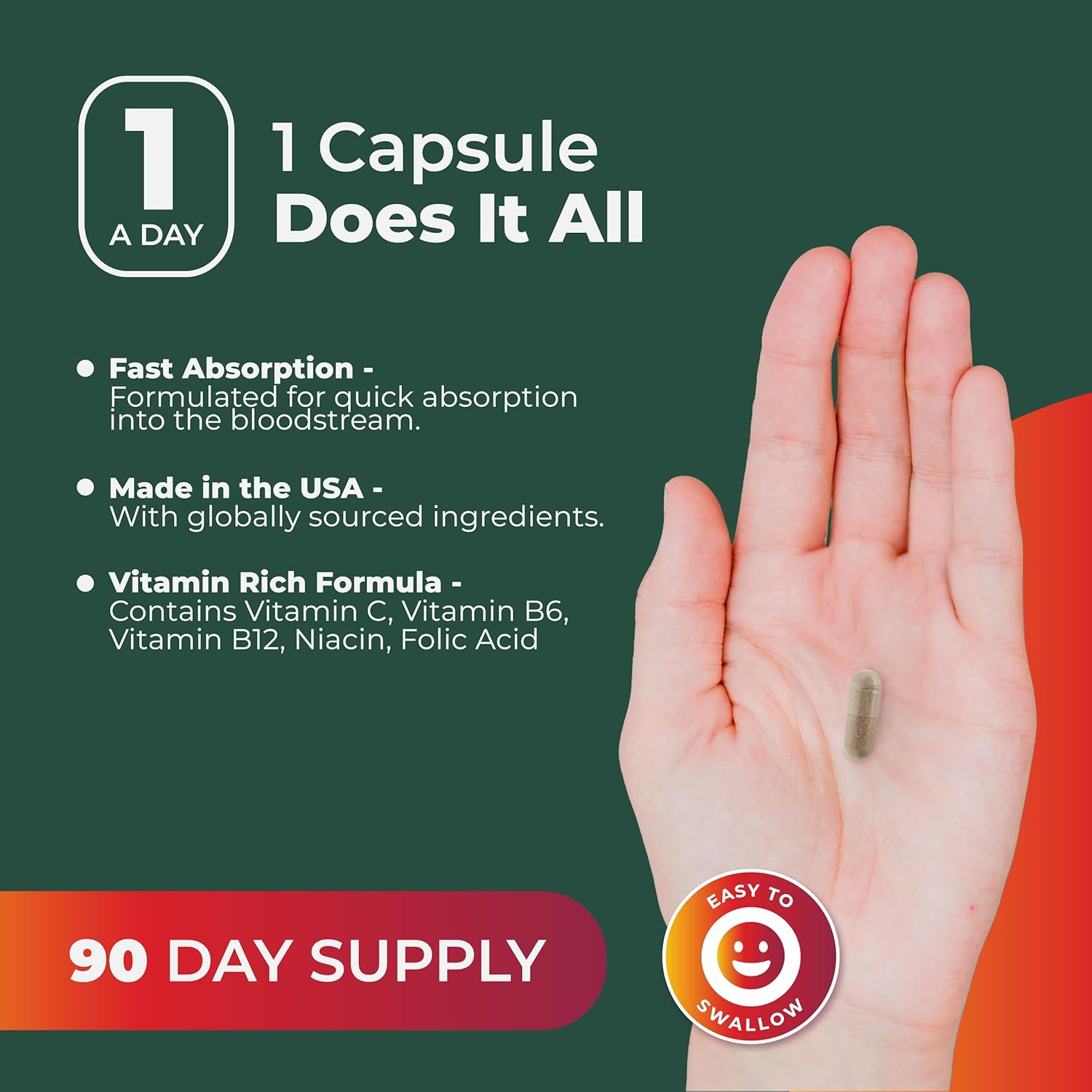 PurePremium Beet Root Capsules for Blood Pressure Support – 700mg Advanced Formula with Beetroot Powder, Hawthorn, Hibiscus & Garlic for Normal Nitric Oxide Production & Heart Health – Non-GMO - 90ct