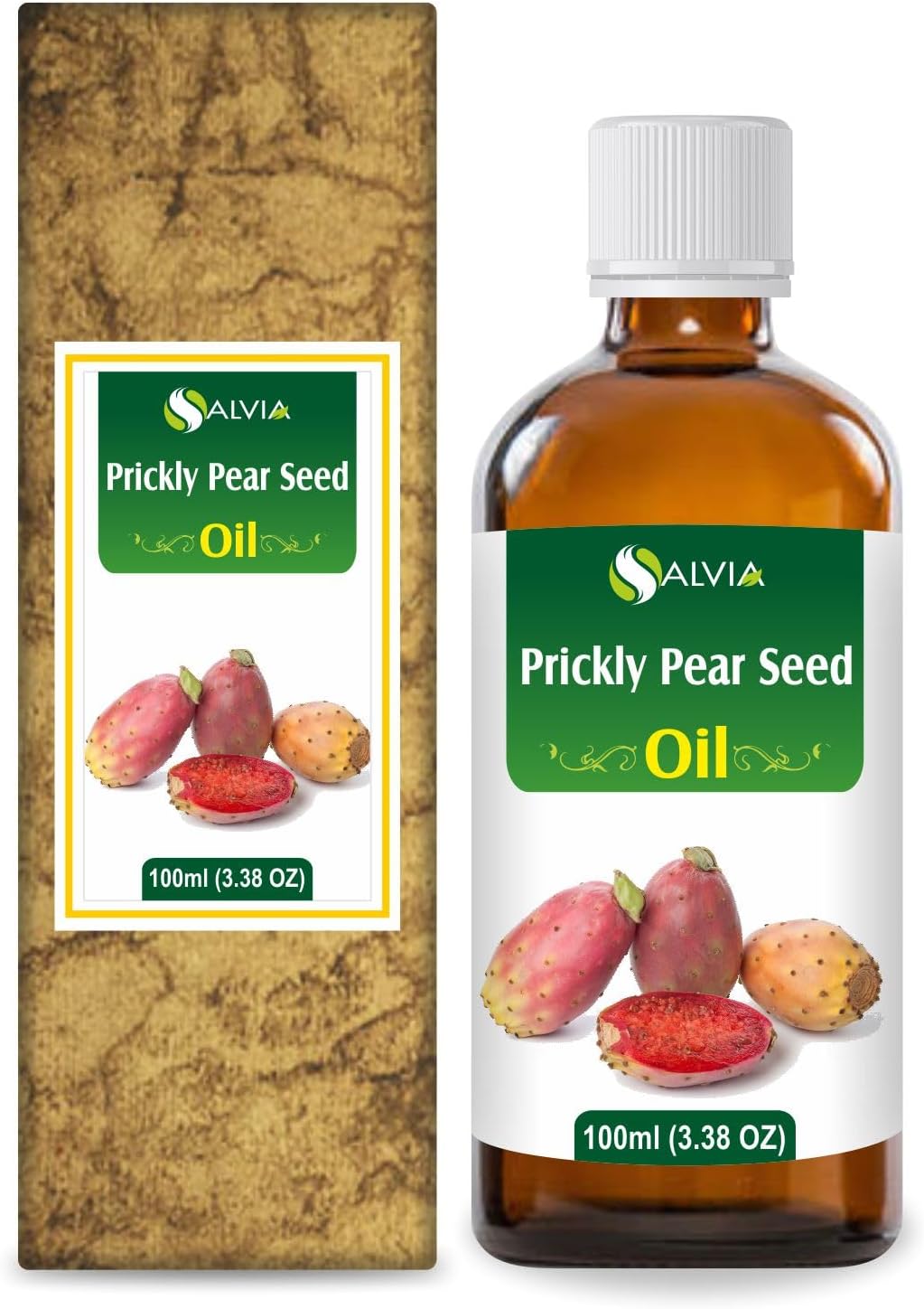 Salvia Prickly Pear Seed (Opuntia Ficus-Indica) Premium Essential Oil (15 ml (0.50 Fl Oz))