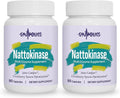 Nattokinase Supplement 10000FU with Organic Nattokinase, Serrapeptase, Bromelain, Curcumin, Vitamin E & Ginseng, Movement Comfort, 180 Capsules