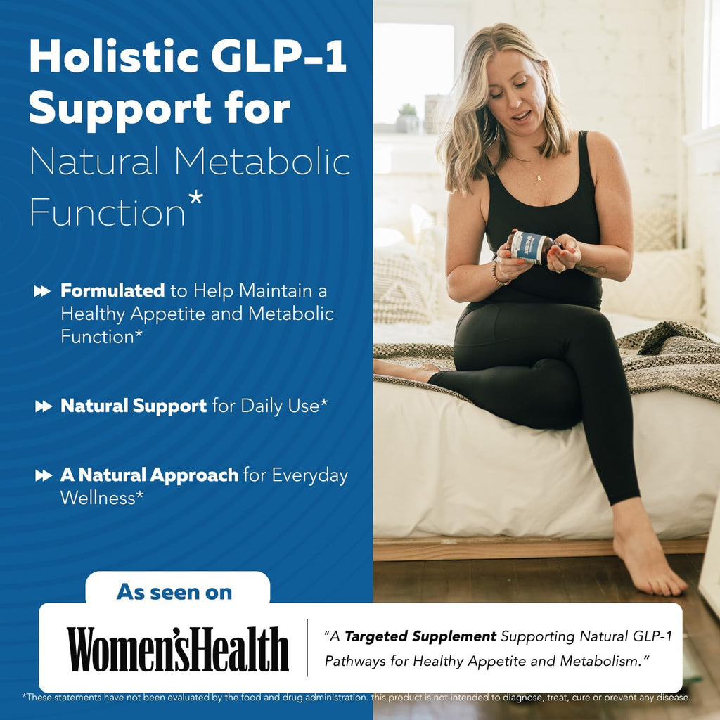 GLP-Activate | Hunger & Metabolism Support - Formulated to Help Support GLP-1 Pathways - Expert Formulated Supplement - 1 Capsule for Balanced Appetite & Metabolic Wellness Daily - 2-pack