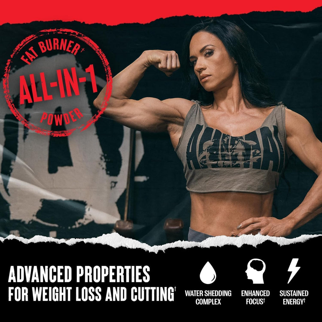 Animal Cuts Thermogenic Fat Burner Powder - Weight Loss for Women and Men for Metabolism, Energy, Focus, and Nootropic Brain Support with Ketones Appetite Suppressant - New Rainbow Candy Flavor
