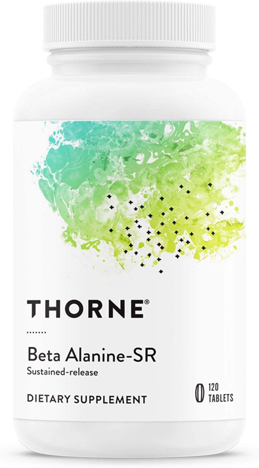 THORNE - Beta Alanine Sustained Release - Amino Acid for Muscle Output and Endurance* - NSF Certified for Sport - 120 Tablets - 60 Servings