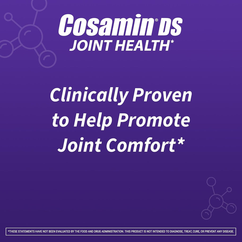 Nutramax Laboratories Cosamin® DS Joint Health Supplement with Glucosamine & Chondroitin for Adult Men & Women, Joint Supplement, 150 Caplets