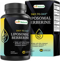 Best Naturals Day to Day Liposomal Berberine 1200 mg with Bioperine 90 Veg Capsules - Made with Fiber Enhanced Chromium, & Cinnamon Extract & Bioperine.