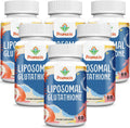 2400MG Liposomal Glutathione, with Vitamin C, Milk Thistle & Alpha-Lipoic Acid, Master Antioxidants, Pure Reduced L-Glutathione - Immune System, Cell Repair, Energy, High Absorption, 360 Softgels