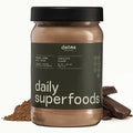 Greens Superfood Powder - Chocolate Flavor to Cleanse & Detox - Smoothie Mix Supplement with Organic Digestive Enzymes, Immune Support, Bloating Relief, Vegan, Low-Carb 30 Servings - by Detox Organics