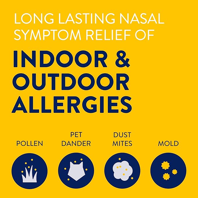 Astepro Nasal Spray and Tissue Bundle, 24-Hour Allergy Relief, Steroid-Free Azelastine HCI, Nasal Congestion, Runny & Itchy Nose, 200 Metered Sprays (Packaging May Vary)