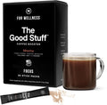 For Wellness The Good Stuff Focus – Mocha Coffee Booster | Nootropic Collagen Creamer with MCTs for Focus, Energy & Wellness | Non-Dairy, Keto-Friendly, 30 Servings