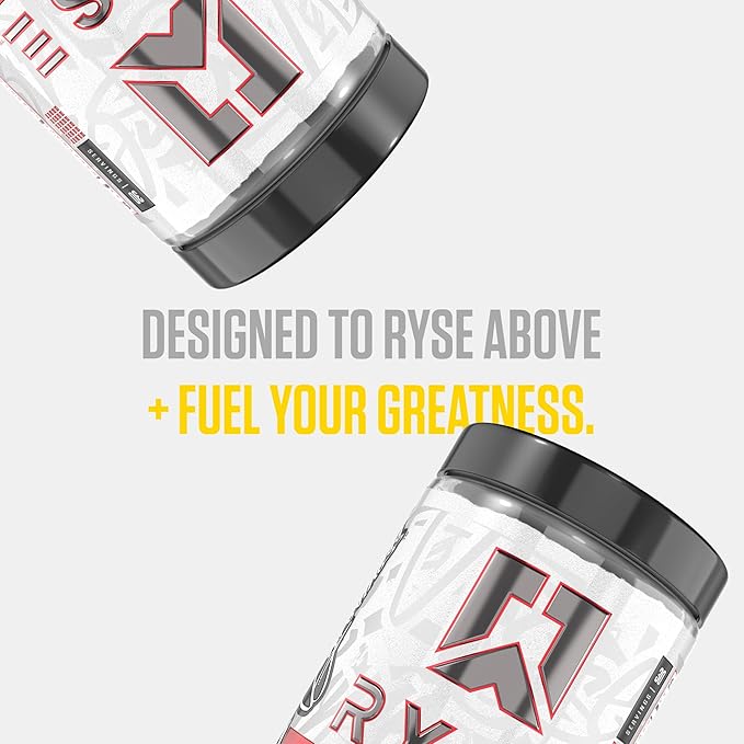 RYSE Loaded Creatine for Men & Women - Electric Lemonade - Muscle Building Formula with 3 Forms of Electrolytes, Betaine Anhydrous and Peak ATP - Strength, Power & Endurance Support - 30 Servings