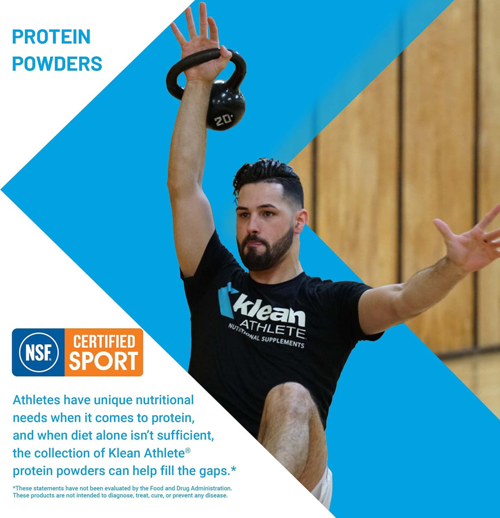 Klean Athlete Klean Isolate | Whey Protein Isolate to Enhance Daily Protein and Amino Acid Intake for Muscle Integrity* | NSF Certified for Sport | 18 Ounces | Natural Strawberry Flavor
