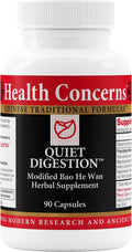 Health Concerns Quiet Digestion – Digestive Support for Upset Stomach, Gas, & Bloating – Herbal Chinese Formula with Bao He Wan – Supplement with Poria, Barley, & Mangolia Bark - 90 Capsules