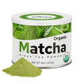 Premium Organic Matcha Powder 8oz (Tin) | Culinary Grade | Pure | Sugar-Free | Additive-Free | Matcha Green Tea Powder for Baking, Lattes and Smoothies