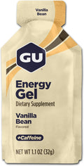 GU Energy Original Sports Nutrition Energy Gel, Vanilla Bean, 26.4 Oz, 24 Count