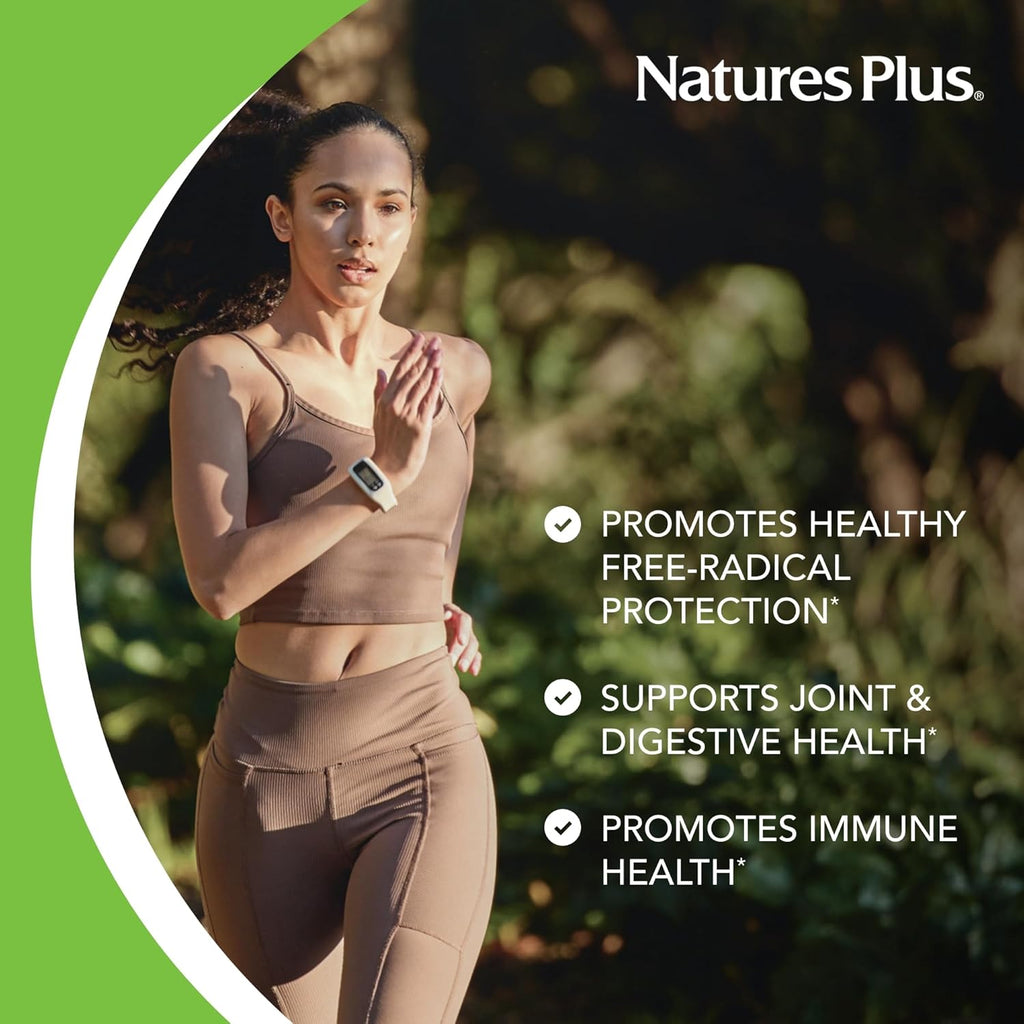 NaturesPlus PRO Longvida Curcumin 500 mg - 60 Capsules - Promotes Healthy Free Radical Protection - Non-GMO, Vegan & Gluten Free - 60 Servings