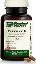 Standard Process Inc. Cataplex B - Whole Food Formula with Niacin, Vitamin B6, Thiamine, and Inositol for Heart Health, Metabolism, and Cholesterol Maintenance - 180 Tablets