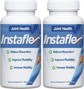 Instaflex Joint Support Supplement - Clinically Studied Joint Relief Blend of Glucosamine, MSM, White Willow, Turmeric, Ginger, Cayenne, Hyaluronic Acid - 180 Capsules