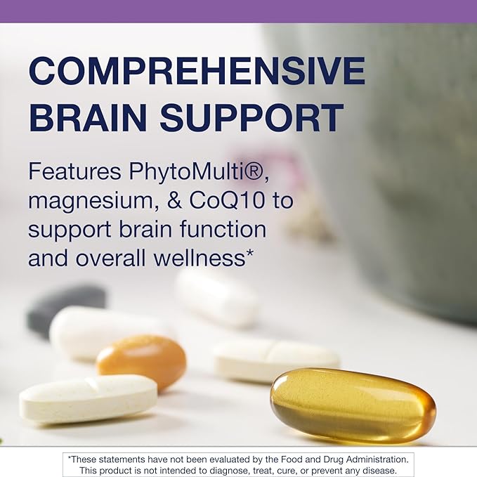 Metagenics Wellness Essentials Brain Health - Comprehensive Daily Multivitamin Packs* - with Alpha Lipoic Acid, Biotin, DHA, Folate & CoQ10 - Supports Memory, Focus & Brain Function* - 30 Packets