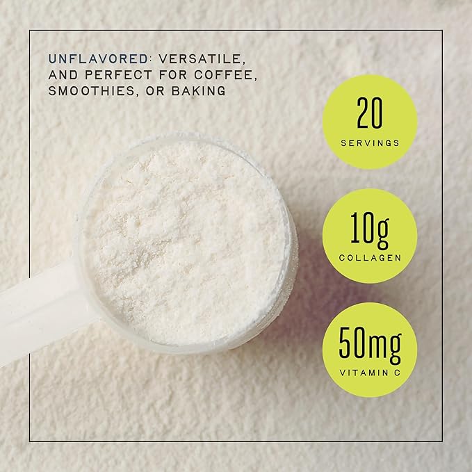 Iron Feather Collagen Powder | Unflavored | Multi-Collagen Protein with Vitamin C | Supports Joints, Tendons, Recovery, Skin, Hair and Nails | 10g Protein per Scoop | Clean and Functional Nutrition