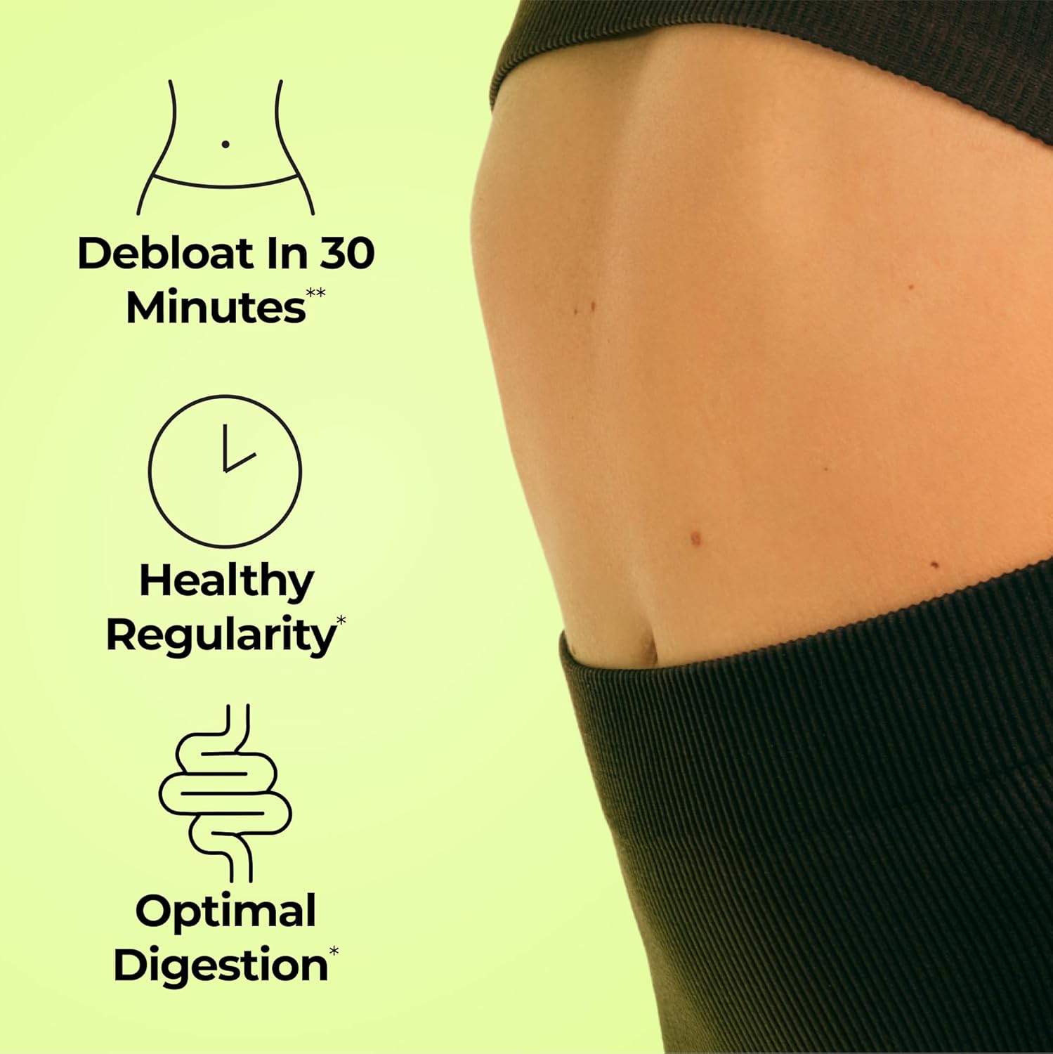 HUM Flatter Me Digestive Enzymes for Women & Men, Digestive Health Bloating Supplement with Ginger & Peppermint Leaf, Fast Acting Anti Bloat Pills Multi Enzyme for Debloating, Vegan,180 Capsules
