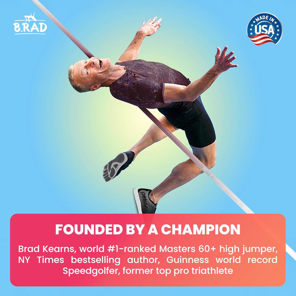 B.rad Superdrink Sugar-Free Electrolyte & Hydration Powder w/Creatine | Plus Brain & Recovery Boosters | 30 Jumbo Single-Serving Packets of 11.5g | Light, Natural Strawberry Lemonade Flavor