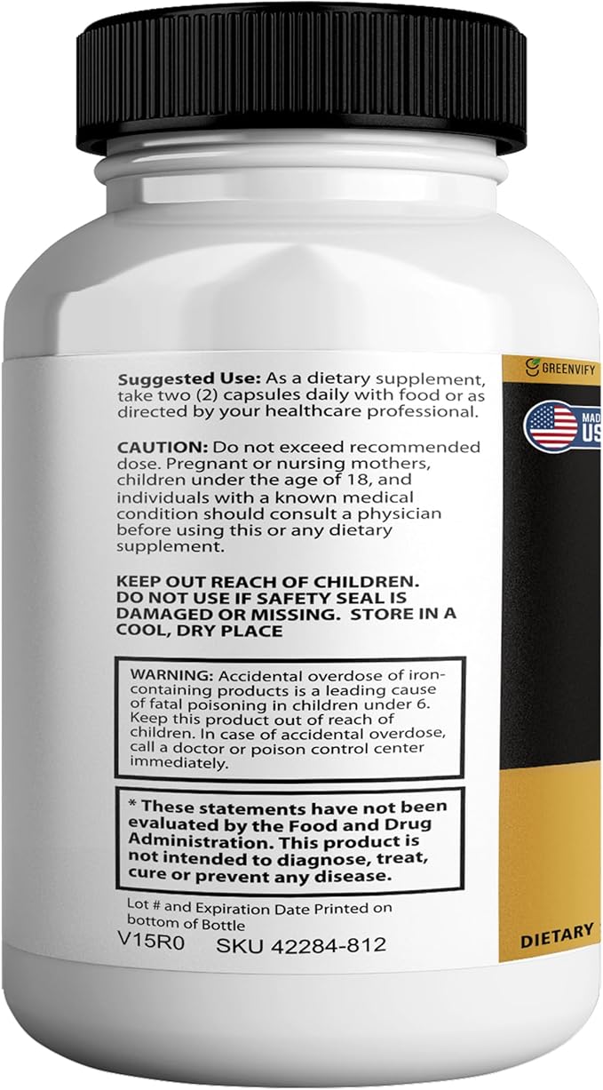 NST-Max Brain Booster | Nootropic Brain Supplements for Memory and Focus | Premium Natural Energy Supplement, Vitamins B6 & B12 | 60 Capsules