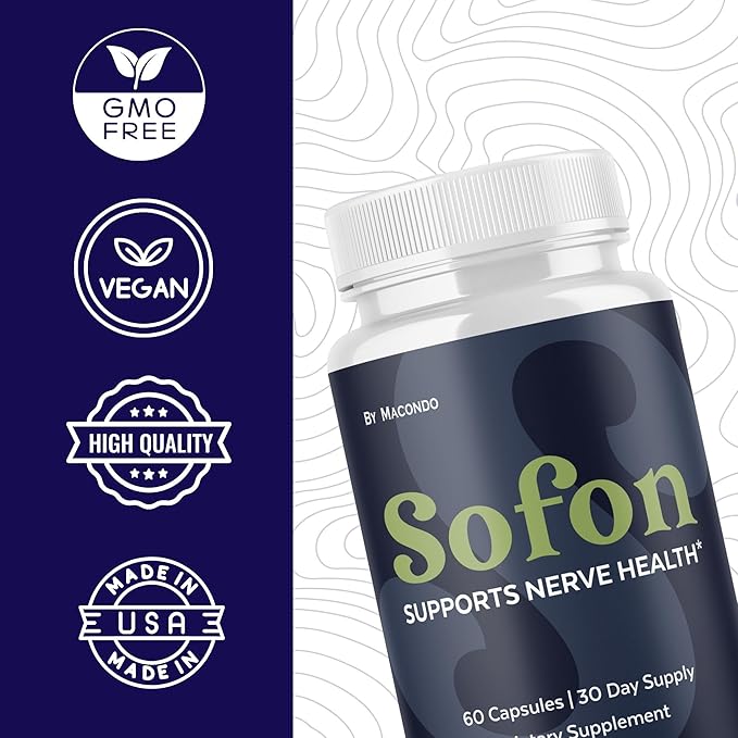 (2 Pack) Nerve Supplement Capsules - Health Formula Advanced Premium Brain & Memory Focus Pills All Natural Daily Vitamins Support for Overall Health & Wellness, 120 Capsules for 2 Months