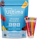 Ultima Replenisher Daily Electrolyte Powder Drink Mix – Sugar Free – Original Variety, 20 Stickpacks – Hydration Packets with 6 Electrolytes and Minerals – Keto Friendly, Vegan, Non-GMO