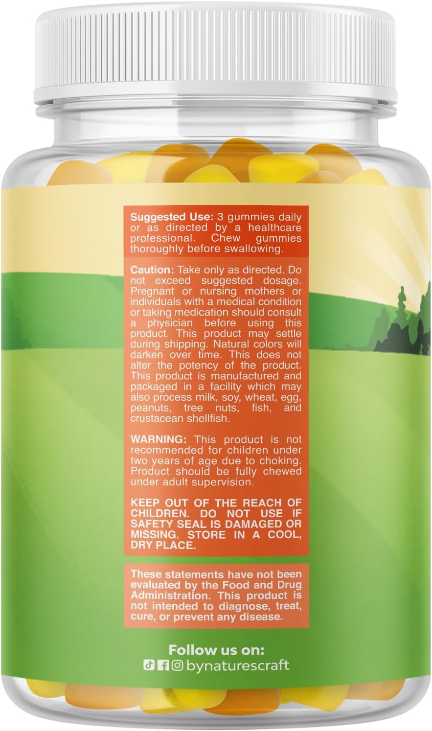 Kids DHA Omega 3 Gummies - Fatty Acids Omega 3 6 9 for Brain, Immune Strength & Vision - Nutritional DHA for Kids for Healthy Nervous System & Focus Support - Fish Free, Vegan & Non-GMO - 60 Chews