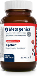 Metagenics Lipotain - Non-Flush Niacin & Guggul Extract - for Healthy Blood Lipids* - Inositol Hexanicotinate Tablets - Supplements for Blood Health* - 60 Tablets
